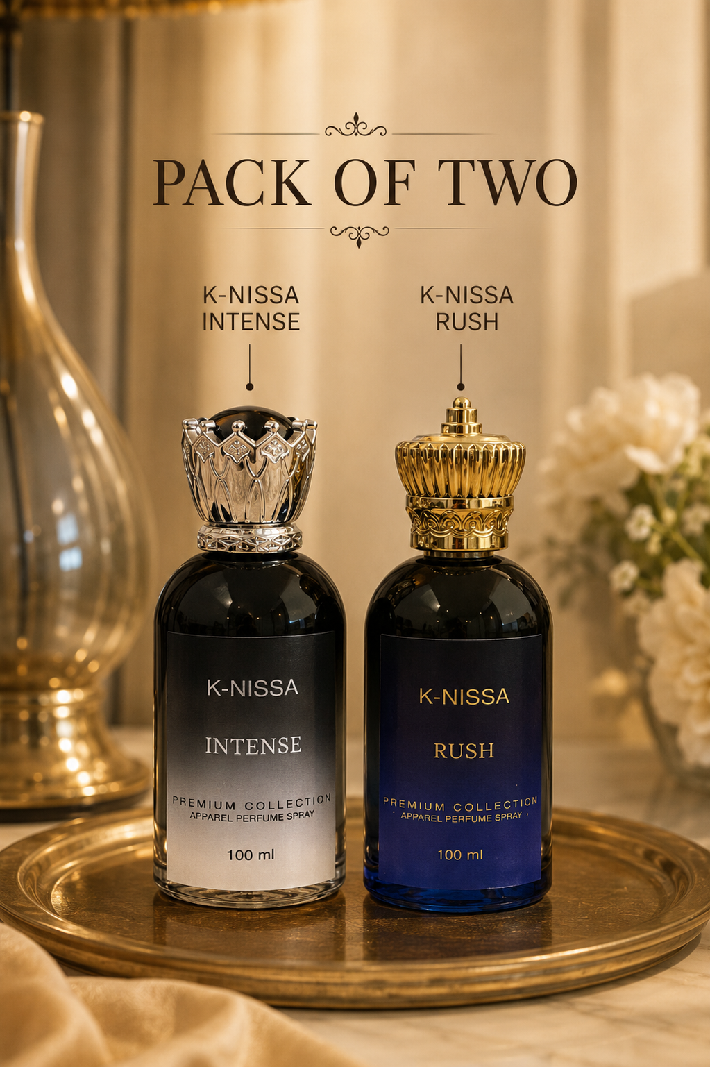 KNISSA PACK OF TWO - INTENSE & RUSH