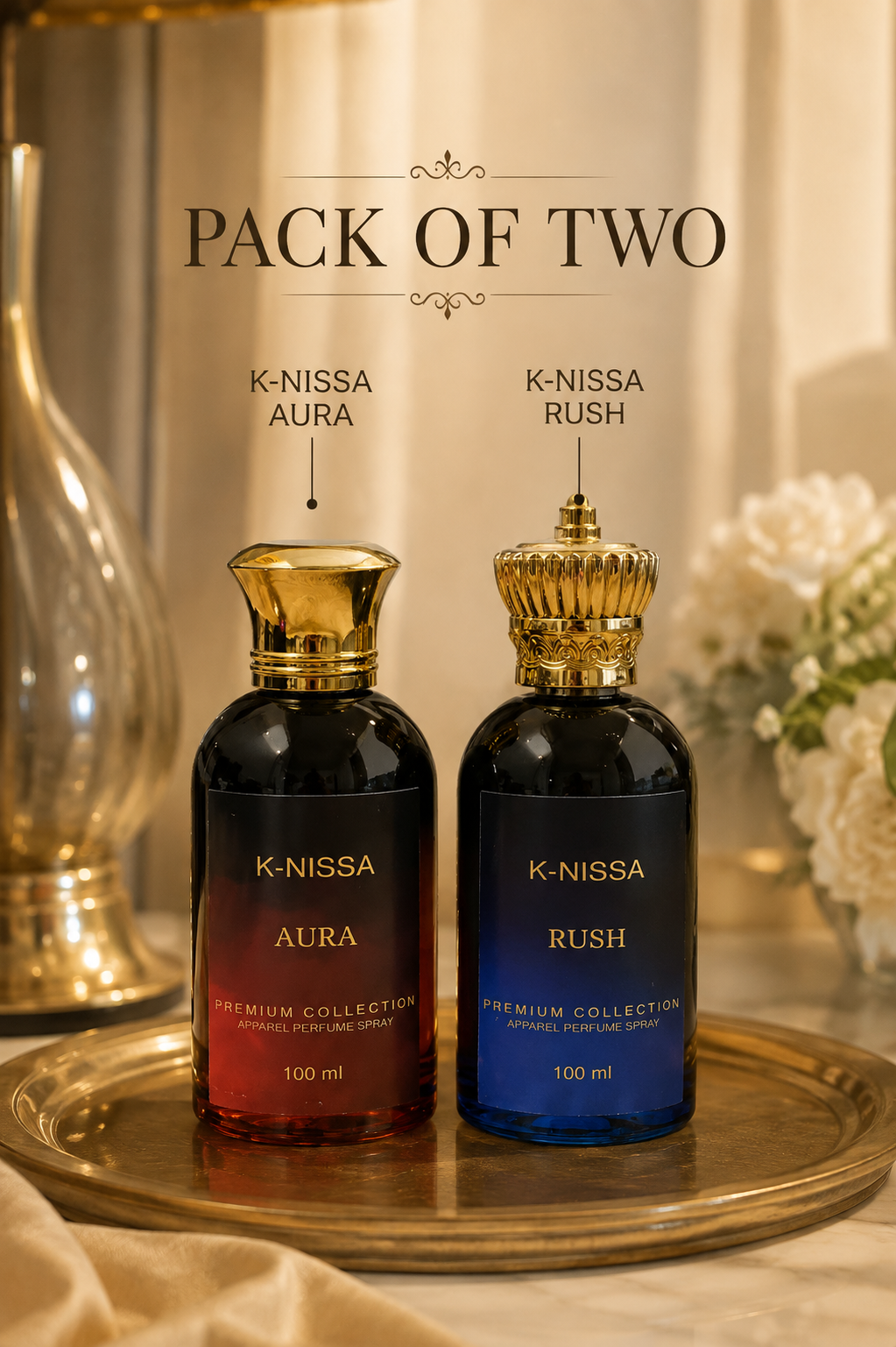 KNISSA PACK OF TWO - AURA & RUSH