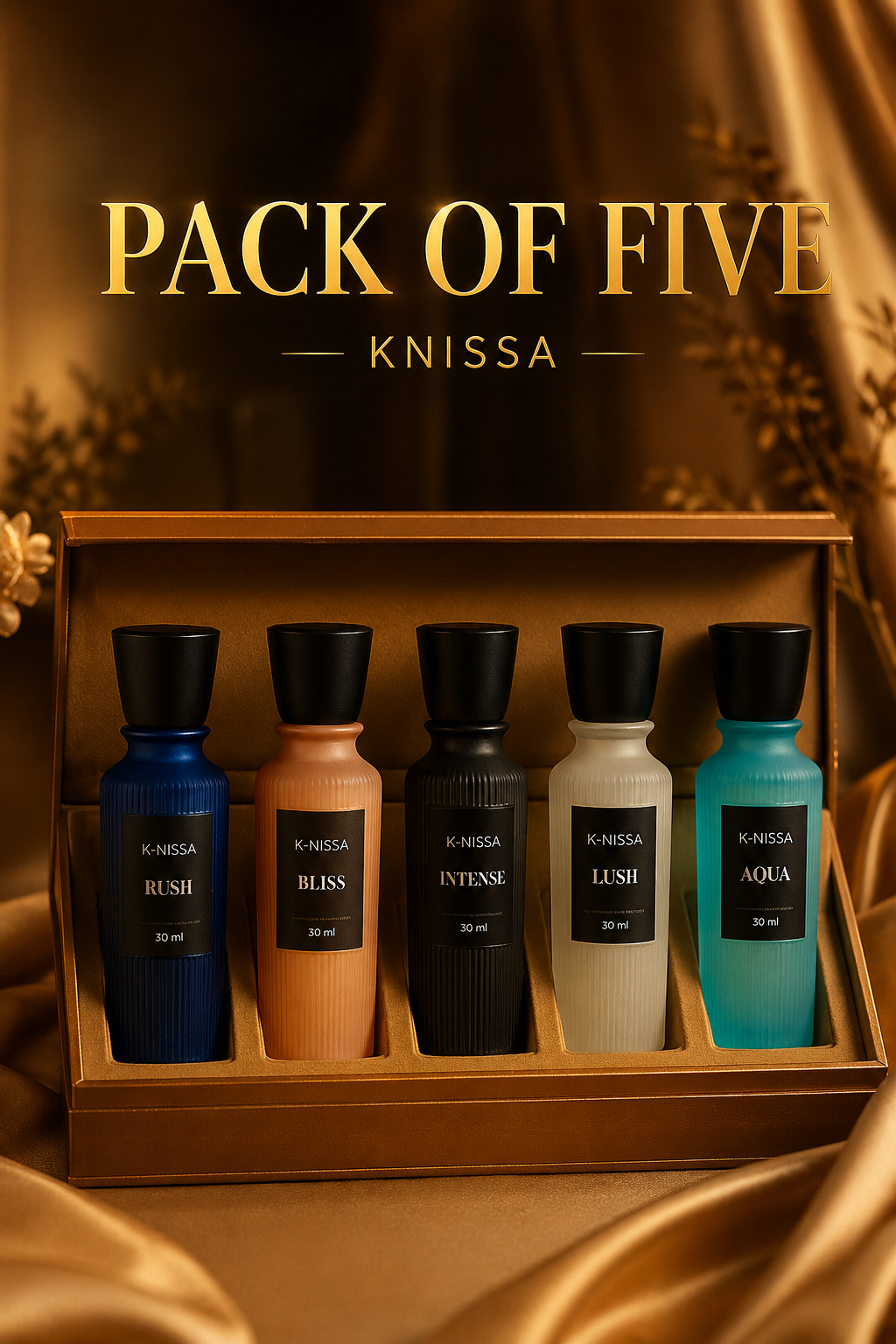 KNISSA PACK OF 5 (30ML)