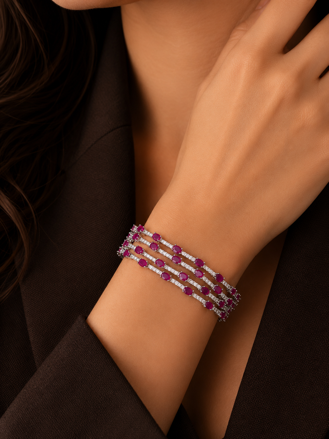 AMETHYST GLOW BRACELET