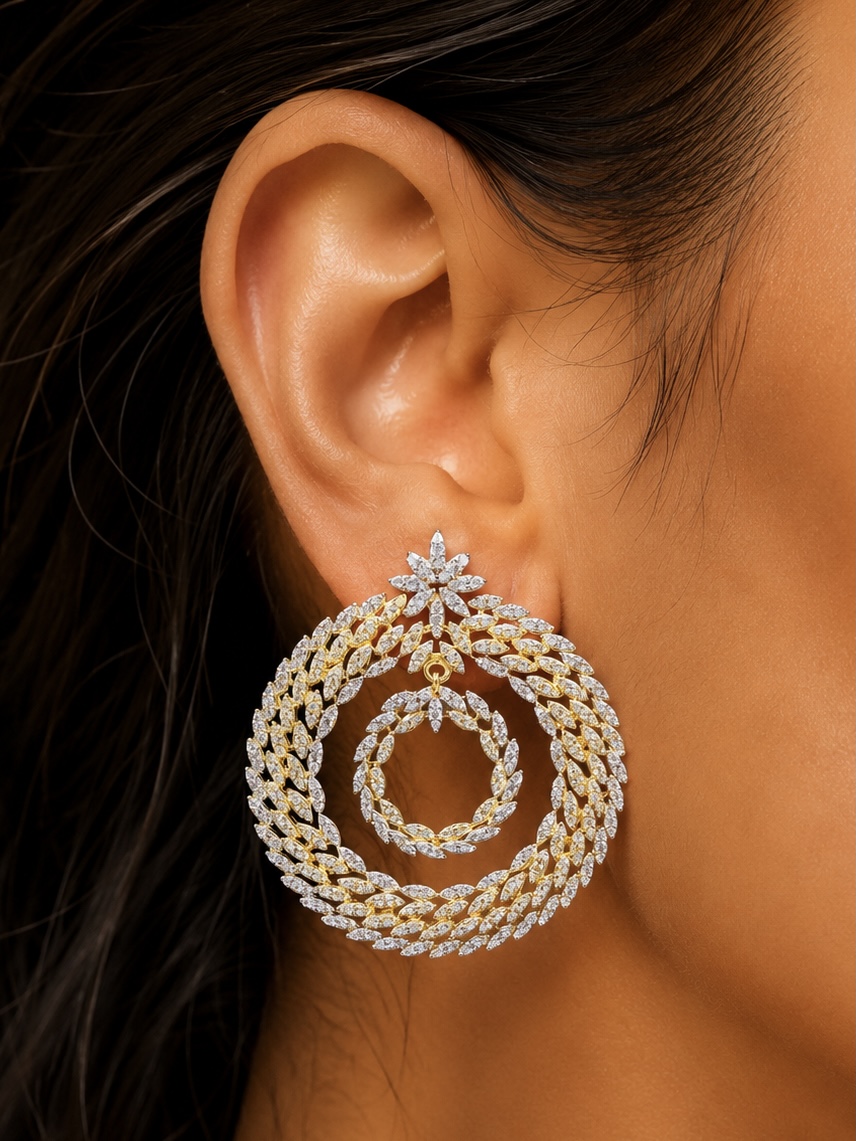 AURORA HALO EARRINGS