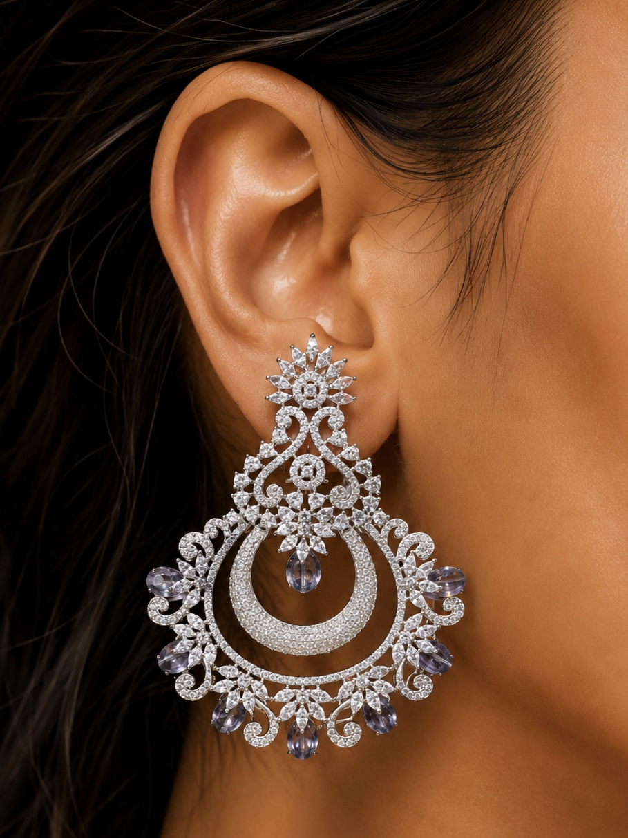 LAVENDER ROYALE EARRINGS