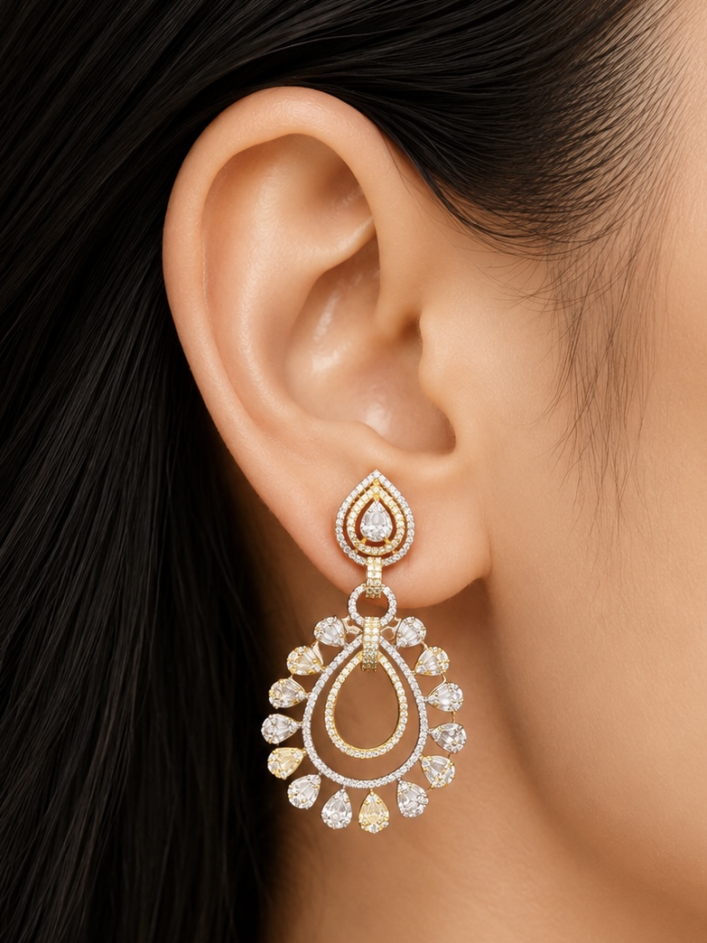 REGAL DEW DROP EARRINGS