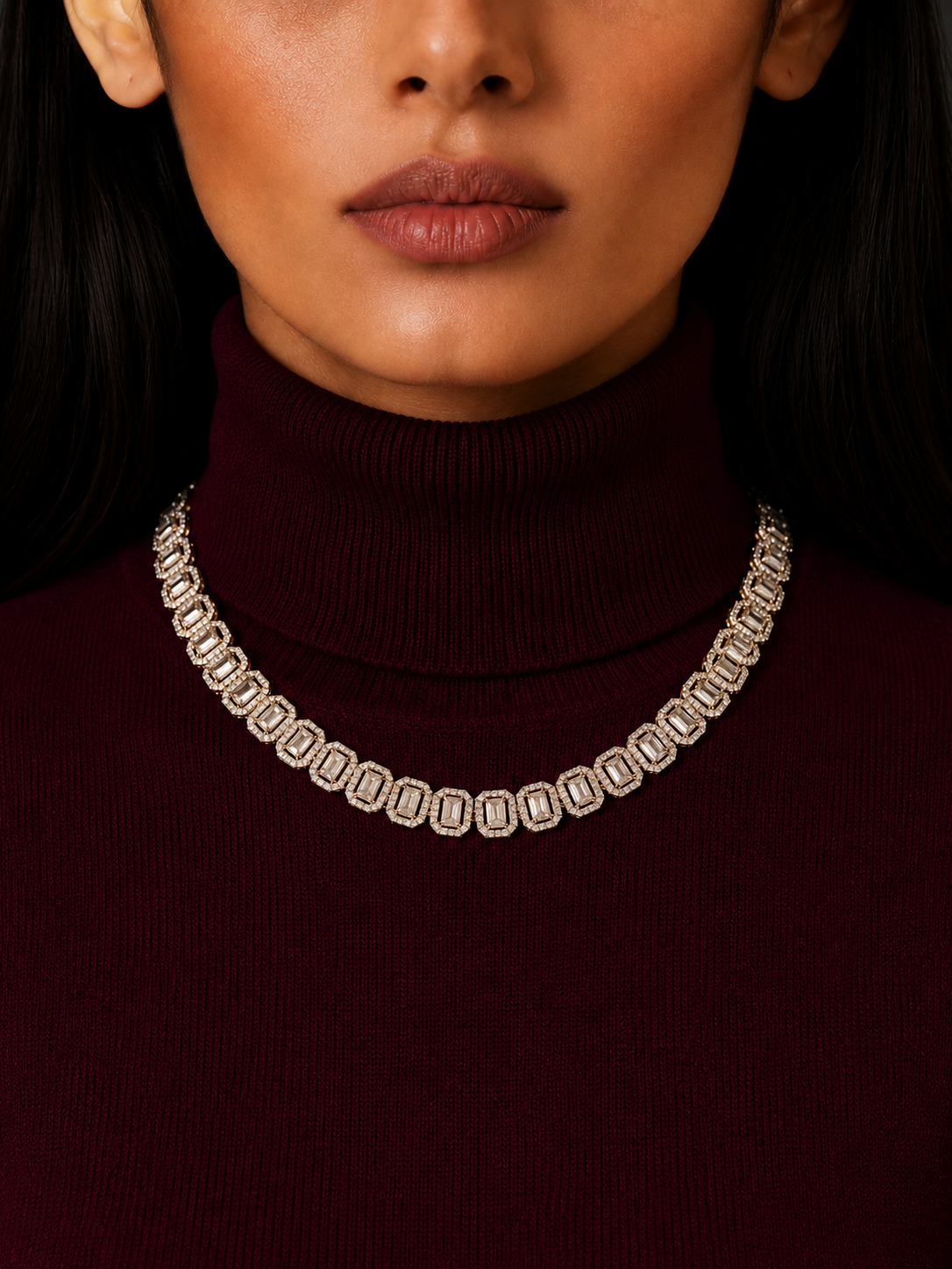 Radiant Luxe Diamond Necklace