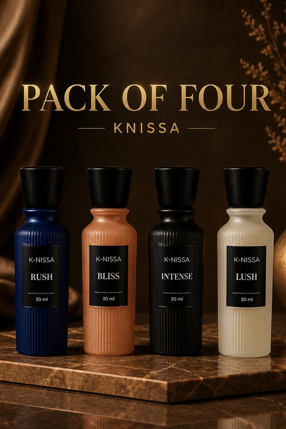 KNISSA PACK OF FOUR (30ML)